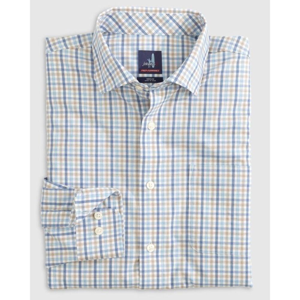 Cary Performance Button Up Shirt, Size: L